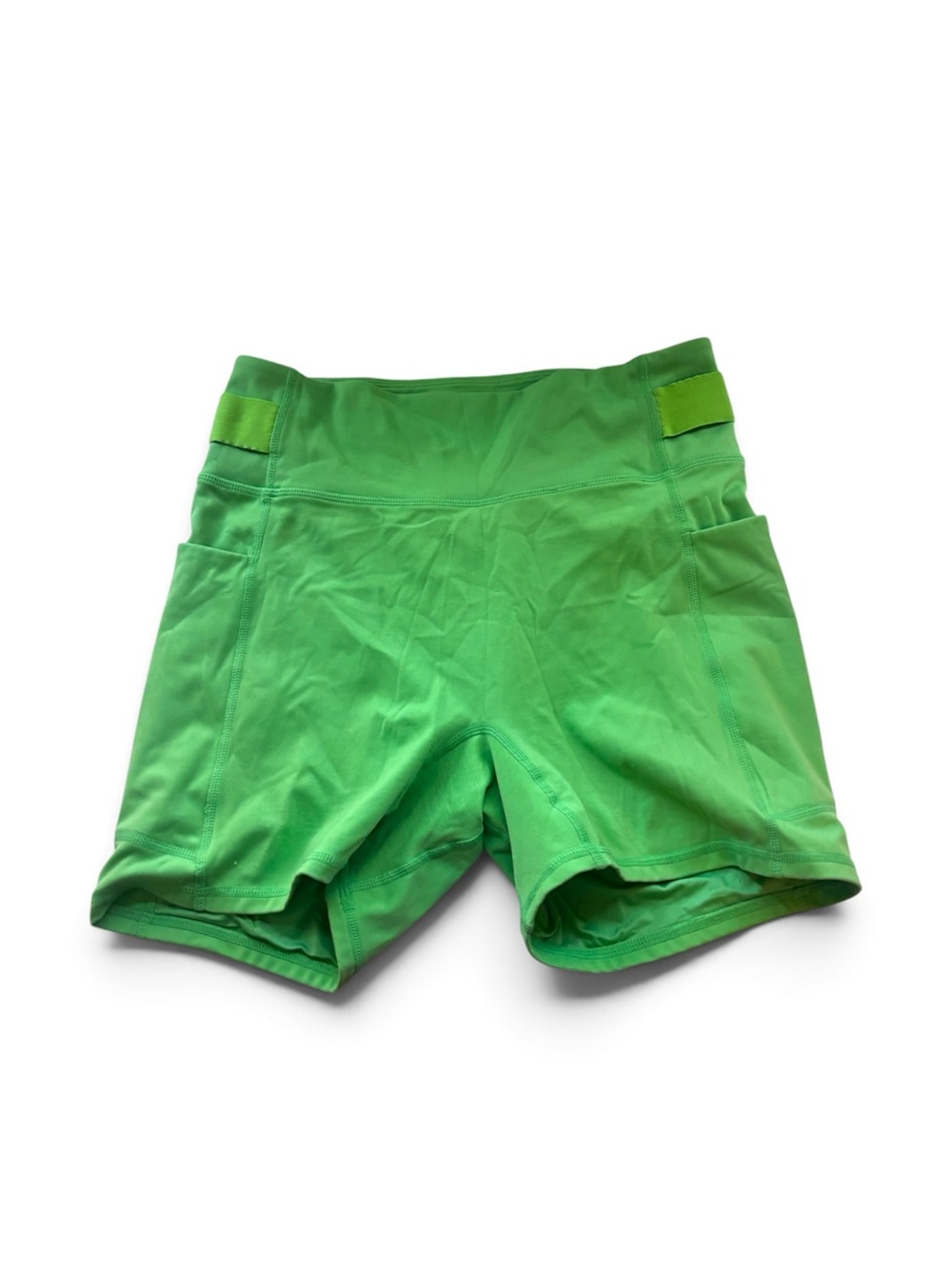 Fabletics Bright Green Athletic Shorts Size M